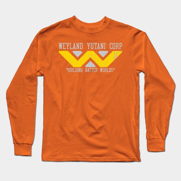 Weyland Yutani Corp Long Sleeve T-Shirt by Indiecate